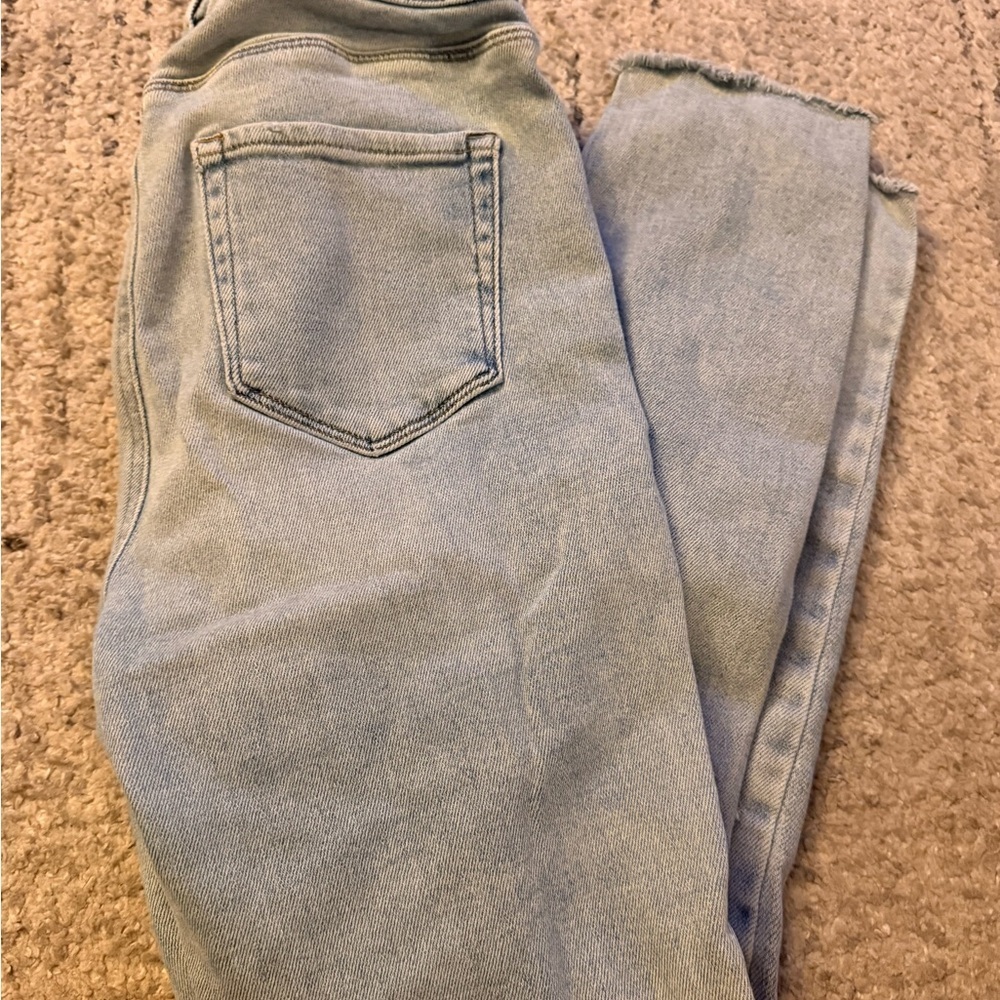 PacSun Light Blue Distressed Skinny Jeans - Picture 4 of 4